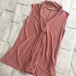 ❗Dusty Rose Retro Style Front Twist Top Small❗